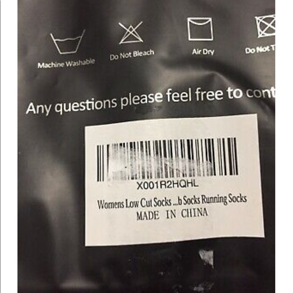 New QU 6 Pair Black Low Cut Running SOCKS Womens - Picture 4 of 7